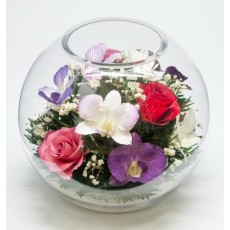 "NaturalFlowers" Арт: BNM цветы в стекле